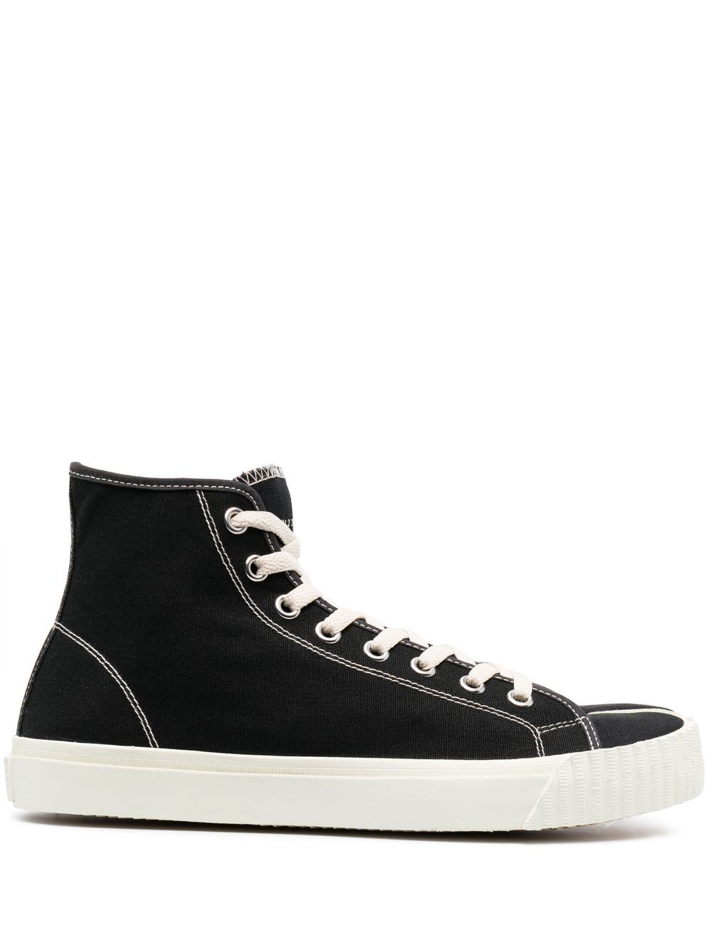 Maison Margiela Tabi 高帮运动鞋 - 黑色