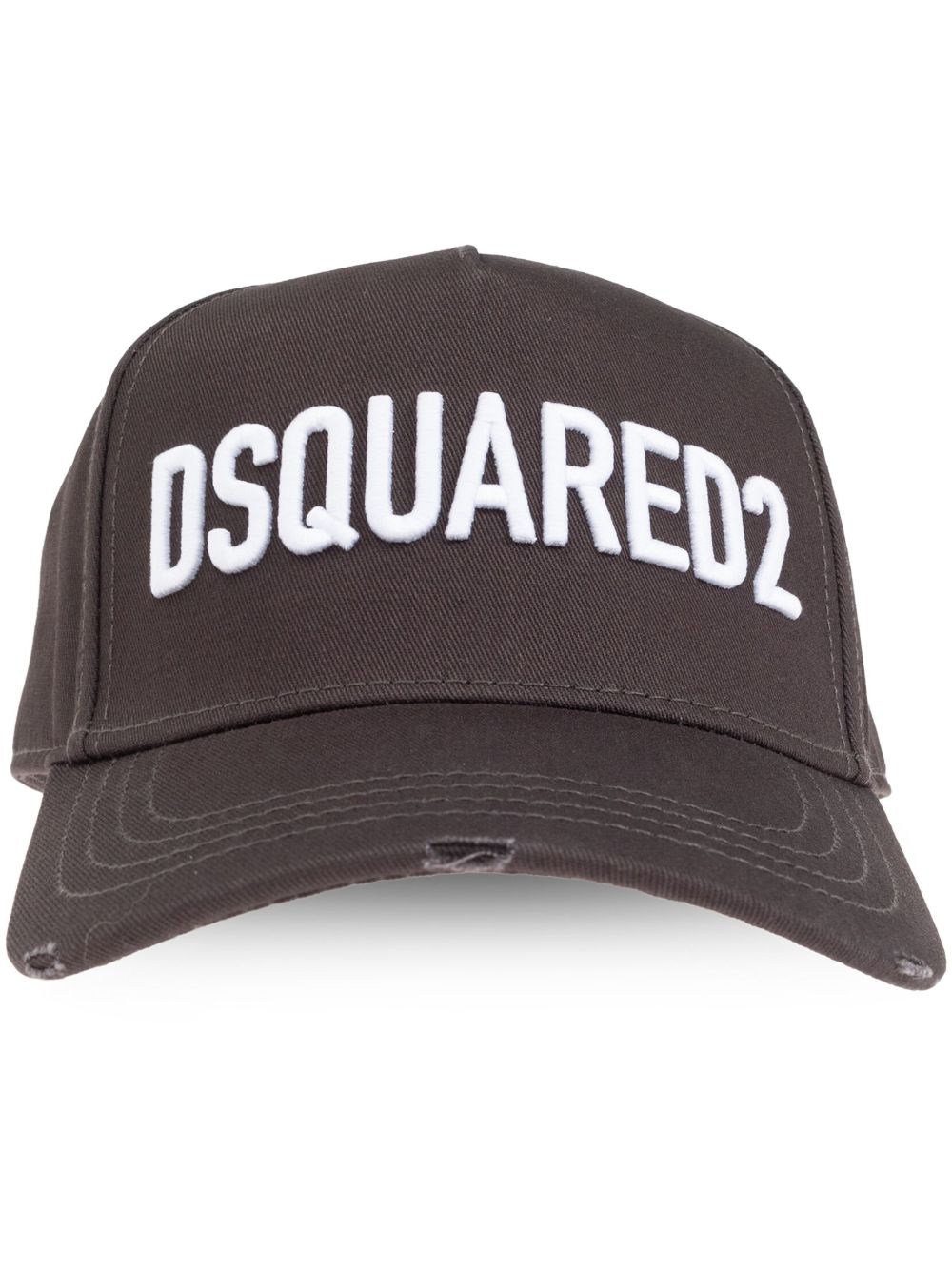 DSQUARED2 标贴棒球帽 - 黑色