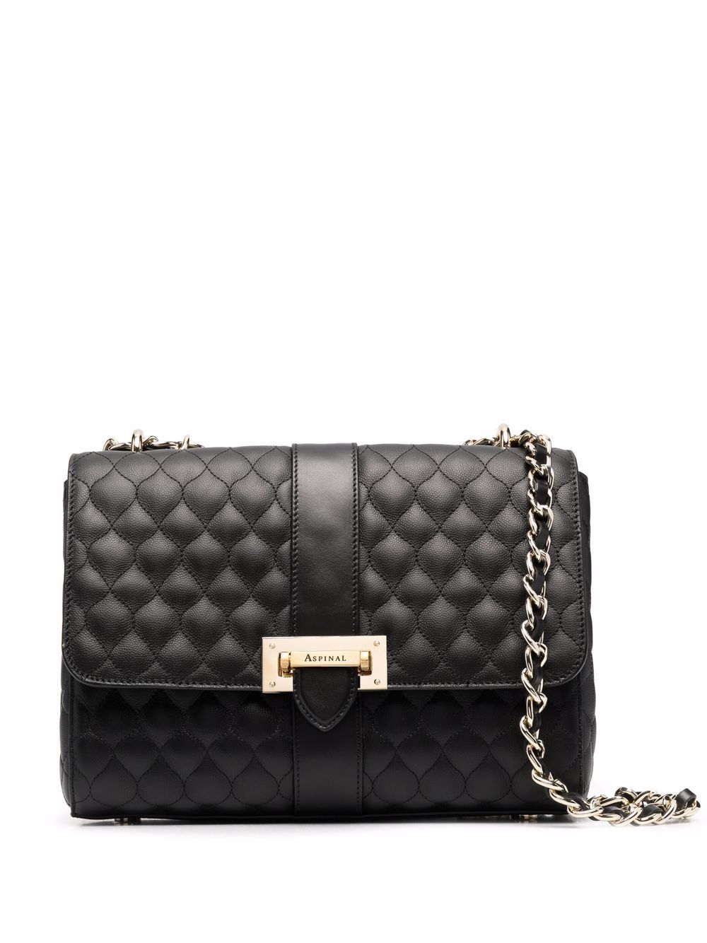 Aspinal Of London Lottie 斜挎包 - 黑色