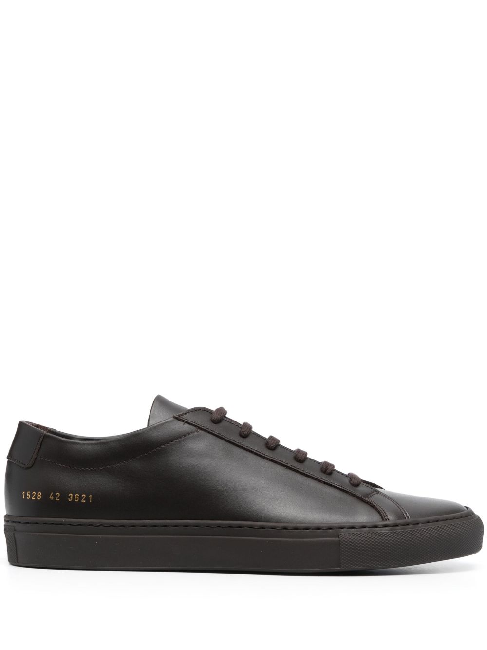 Common Projects Achilles 皮质运动鞋 - 褐色