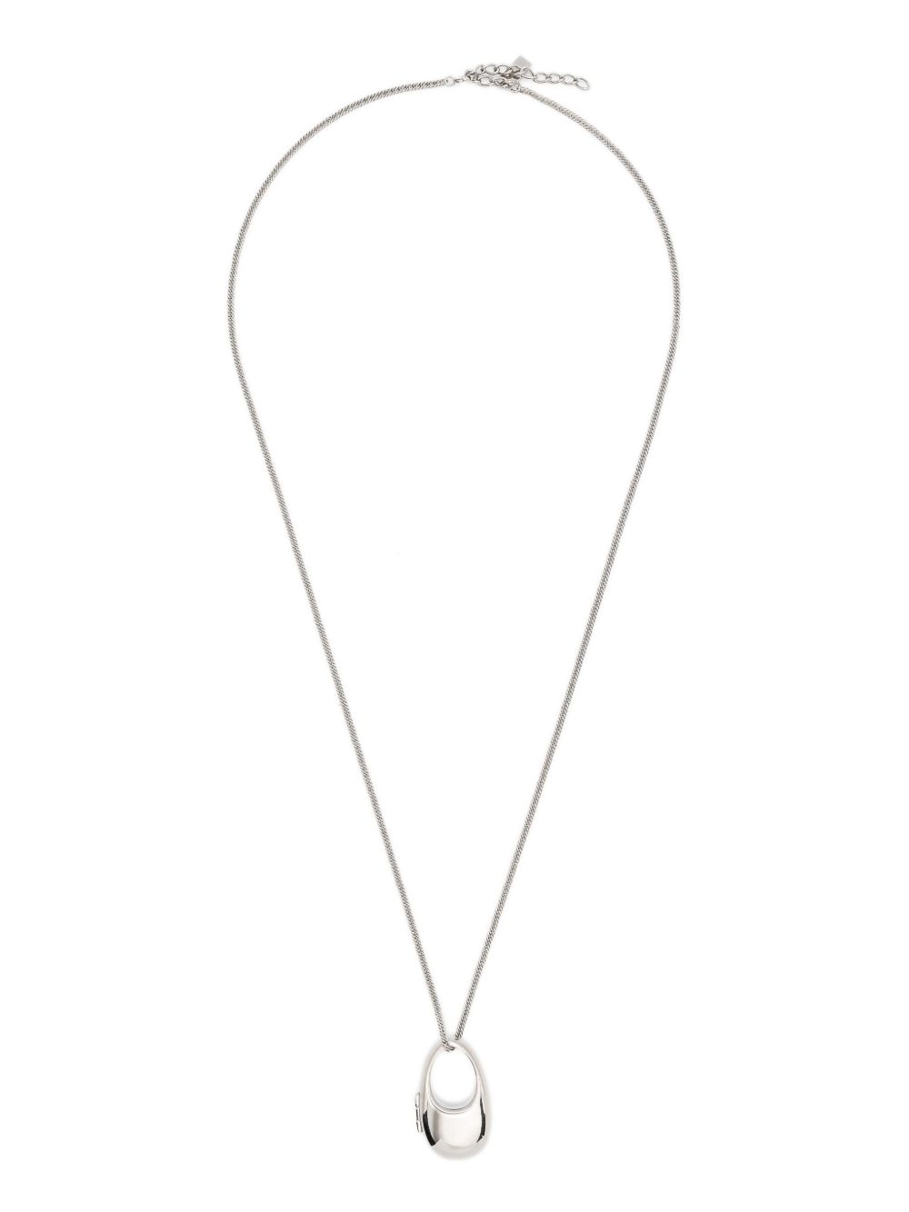 Coperni Locket 黄铜项链 - 银色