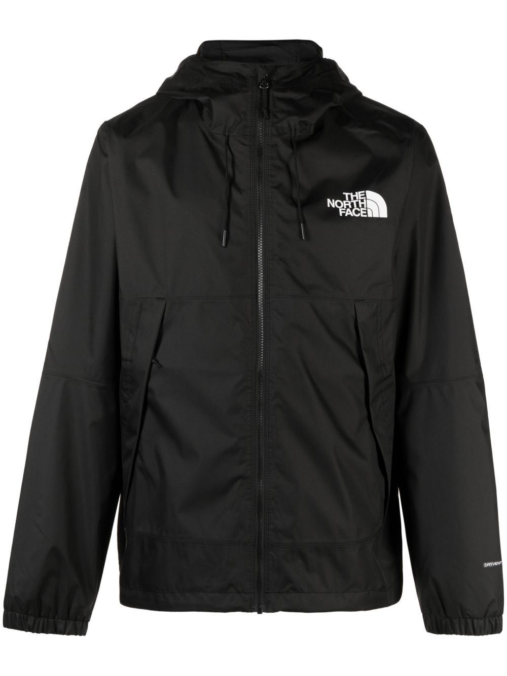 The North Face Mountain Q 连帽雨衣夹克 - 黑色