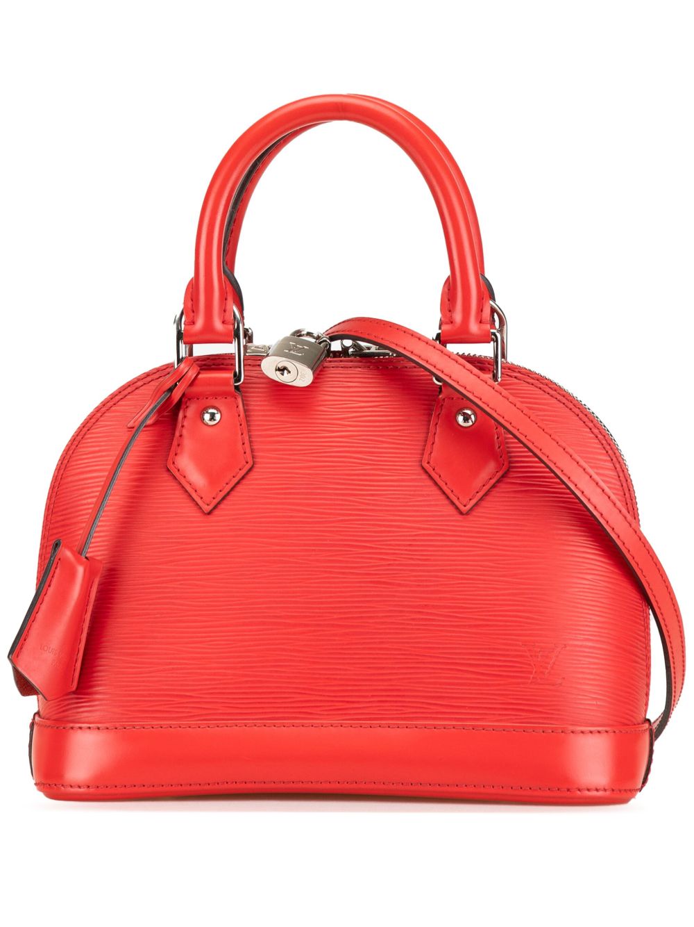 Louis Vuitton Pre-Owned 2014 Epi Alma BB satchel - 红色