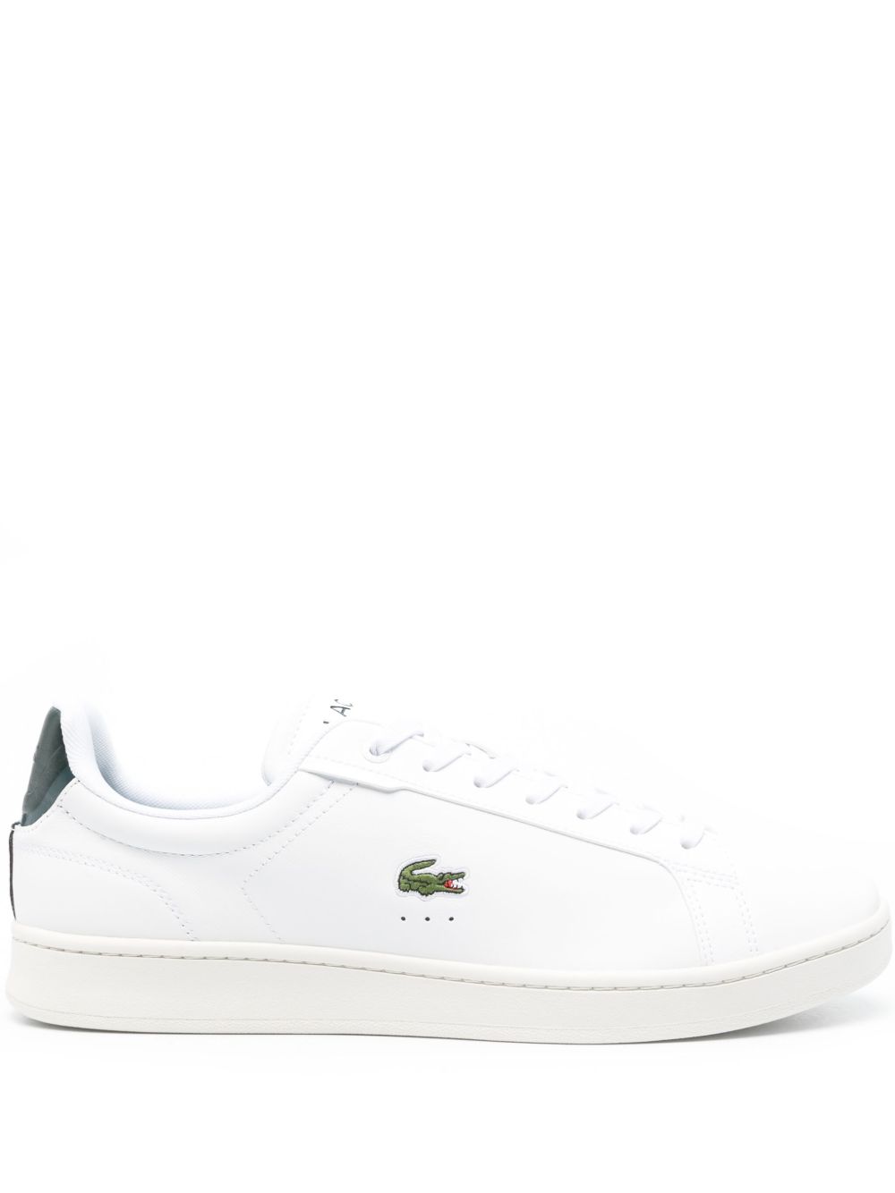 Lacoste Carnaby Pro Premium 皮质运动鞋 - 白色