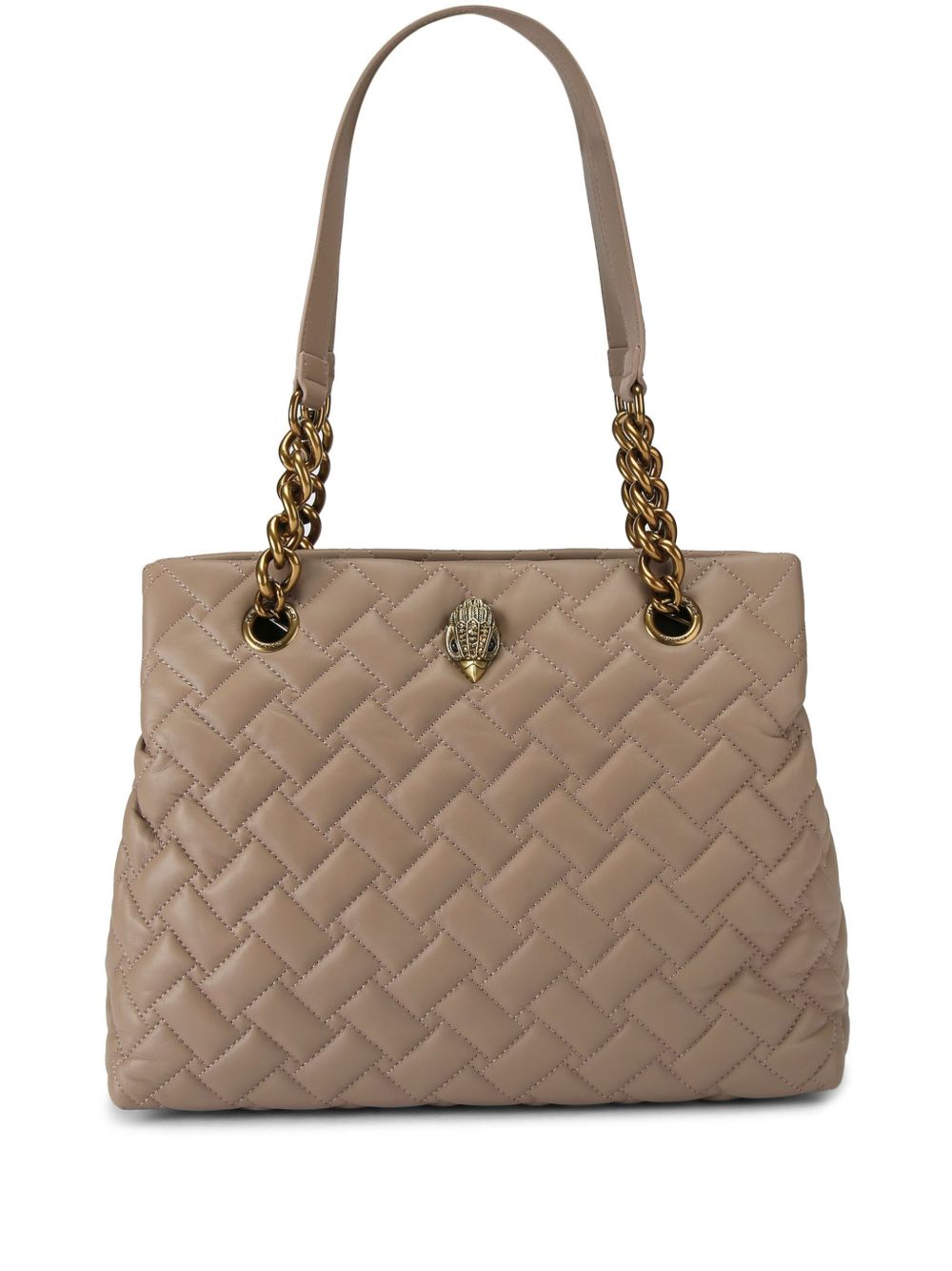 Kurt Geiger London Kensignton 皮质托特包 - 中性色