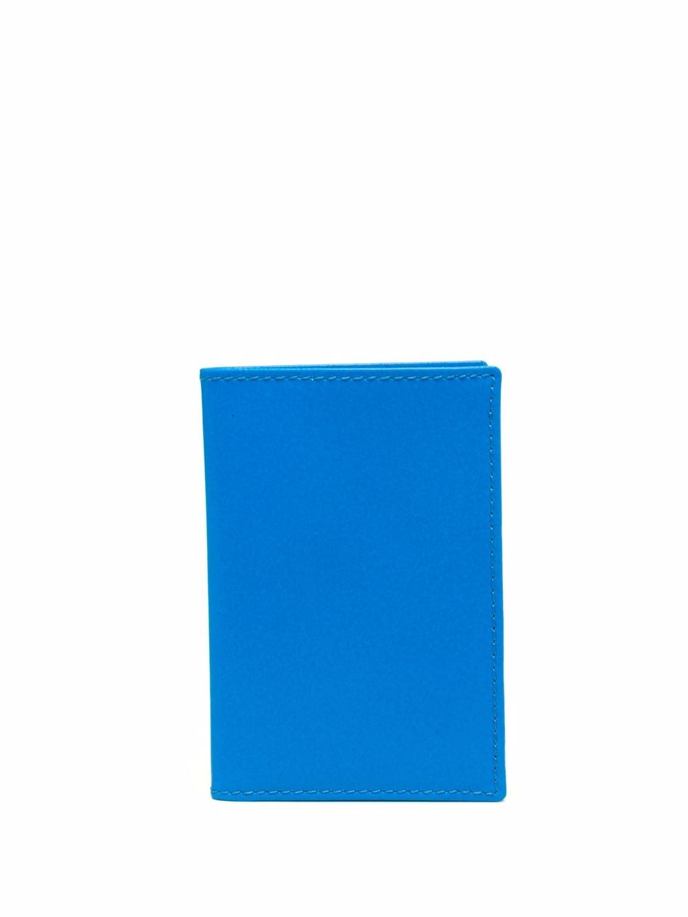 Comme Des Garçons Wallet 拼色对折钱包 - 蓝色