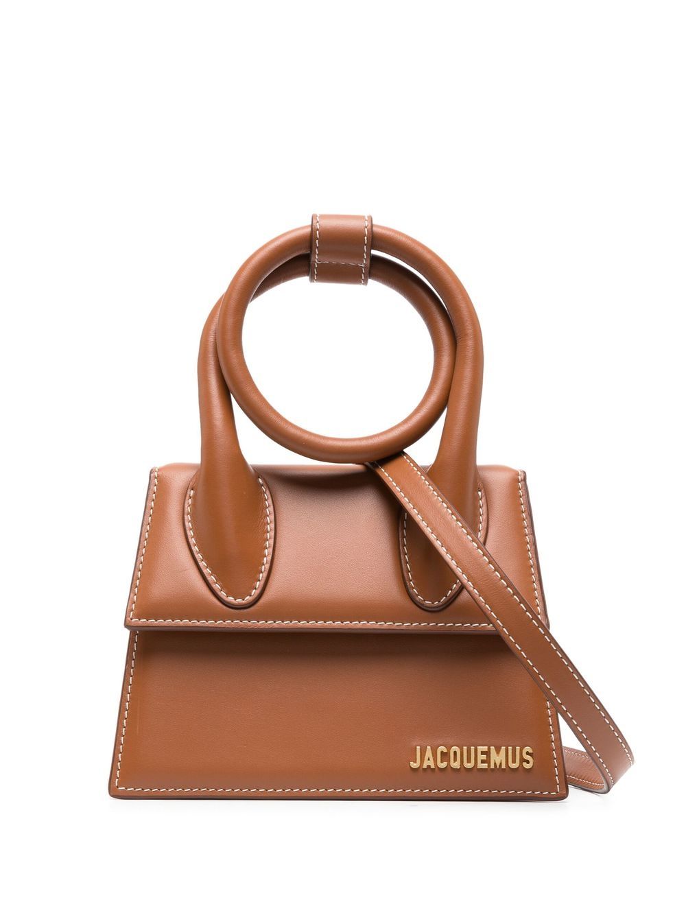 Jacquemus Le Chiquito Noeud 手提包 - 褐色