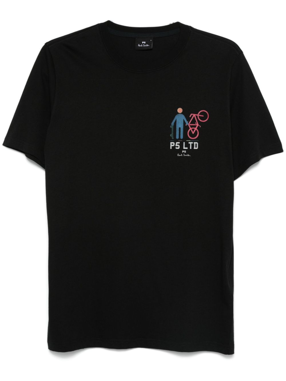 PS Paul Smith P5 LTD Bike T恤 - 黑色