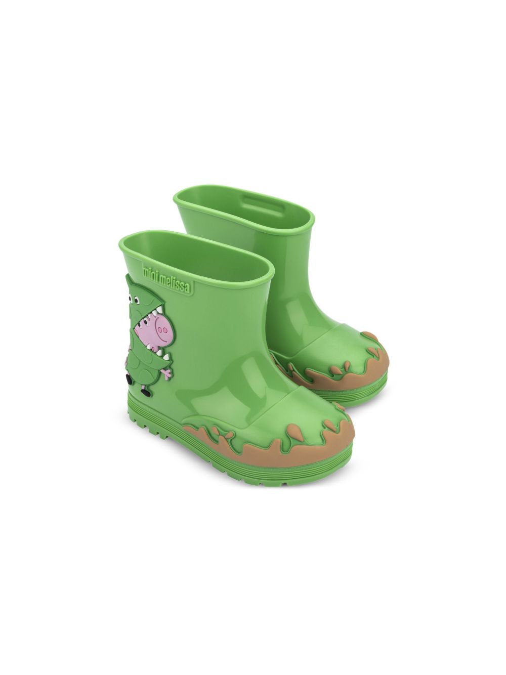 Mini Melissa Welly x Peppa Pig 雨靴 - 绿色