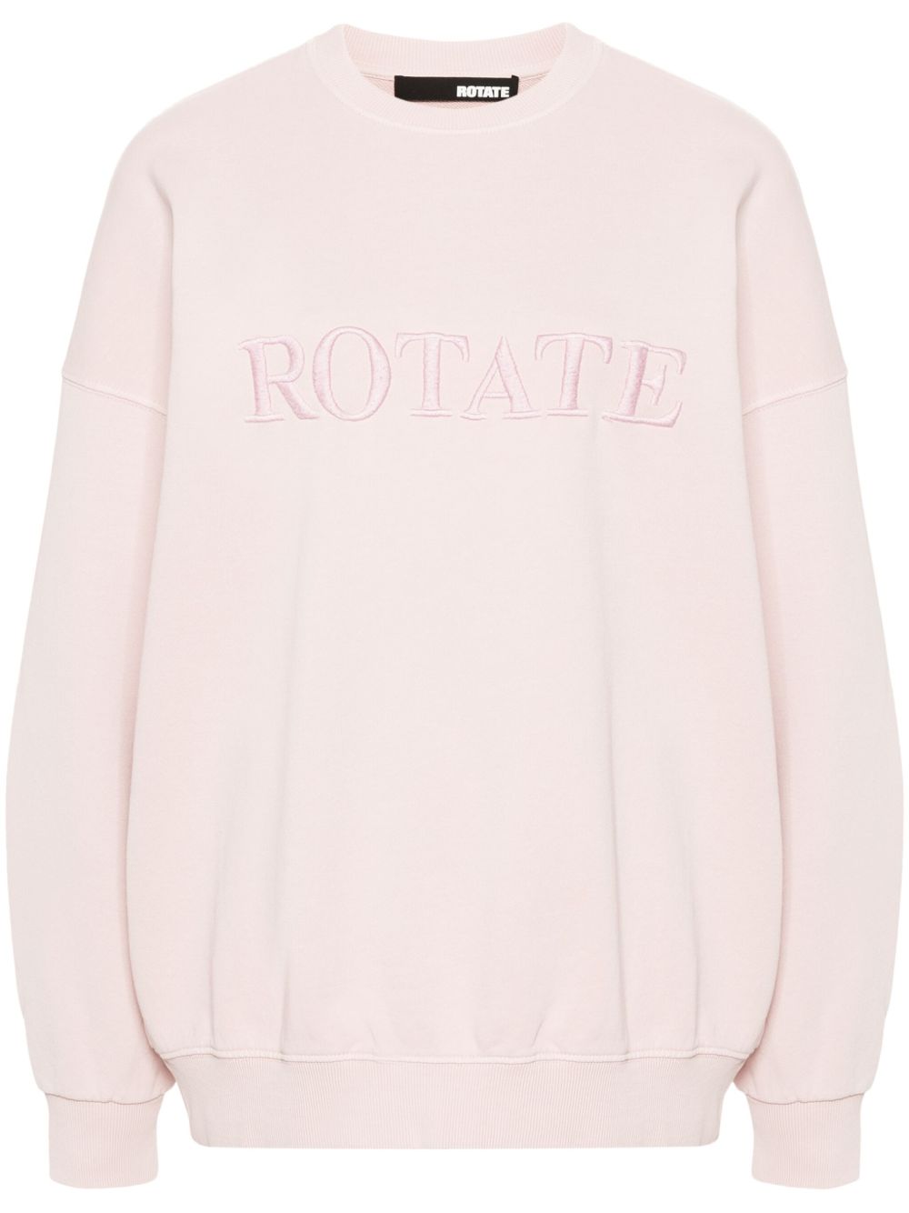 ROTATE BIRGER CHRISTENSEN logo刺绣卫衣 - 粉色