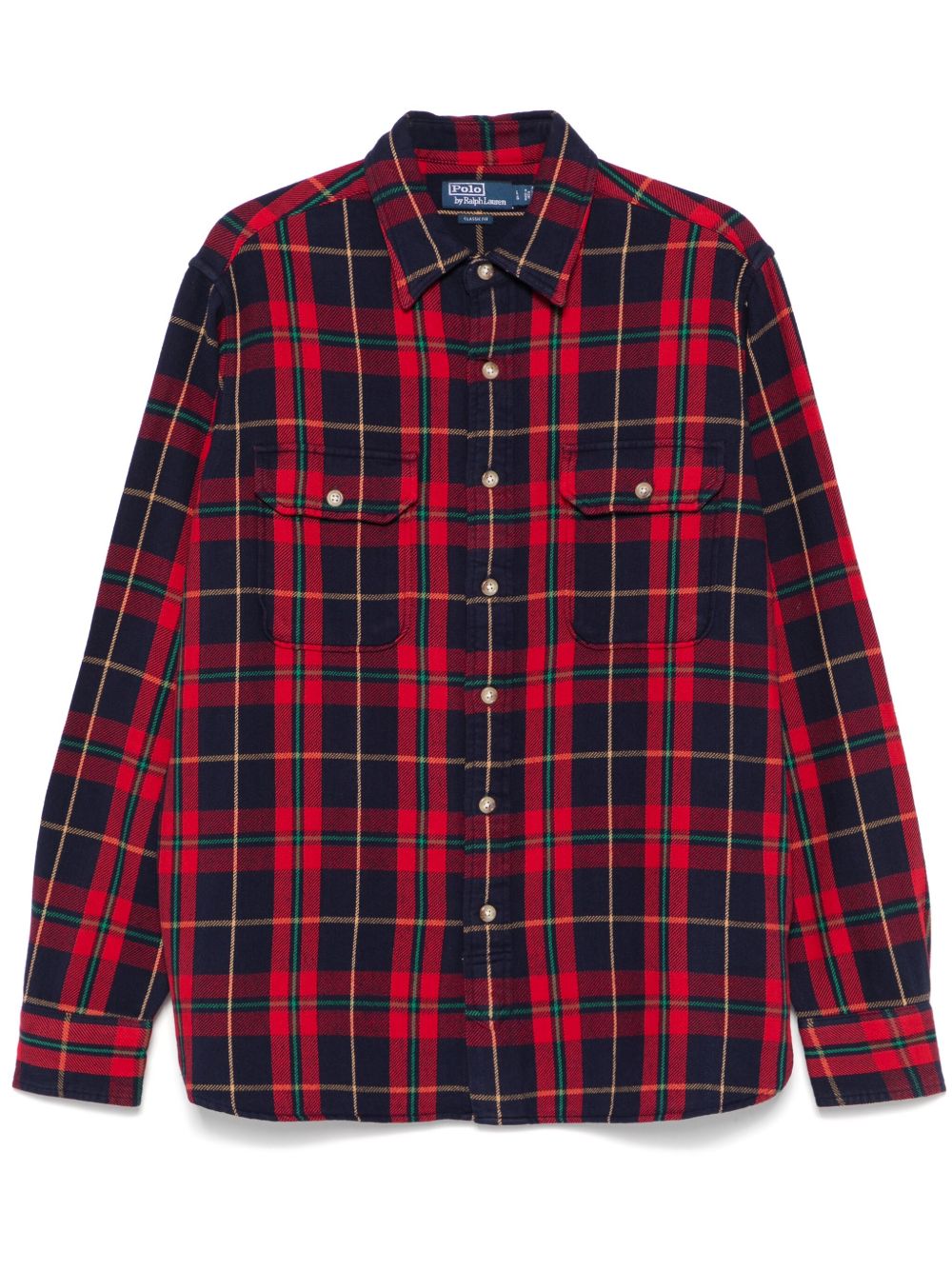 Polo Ralph Lauren 格纹衬衫 - 蓝色