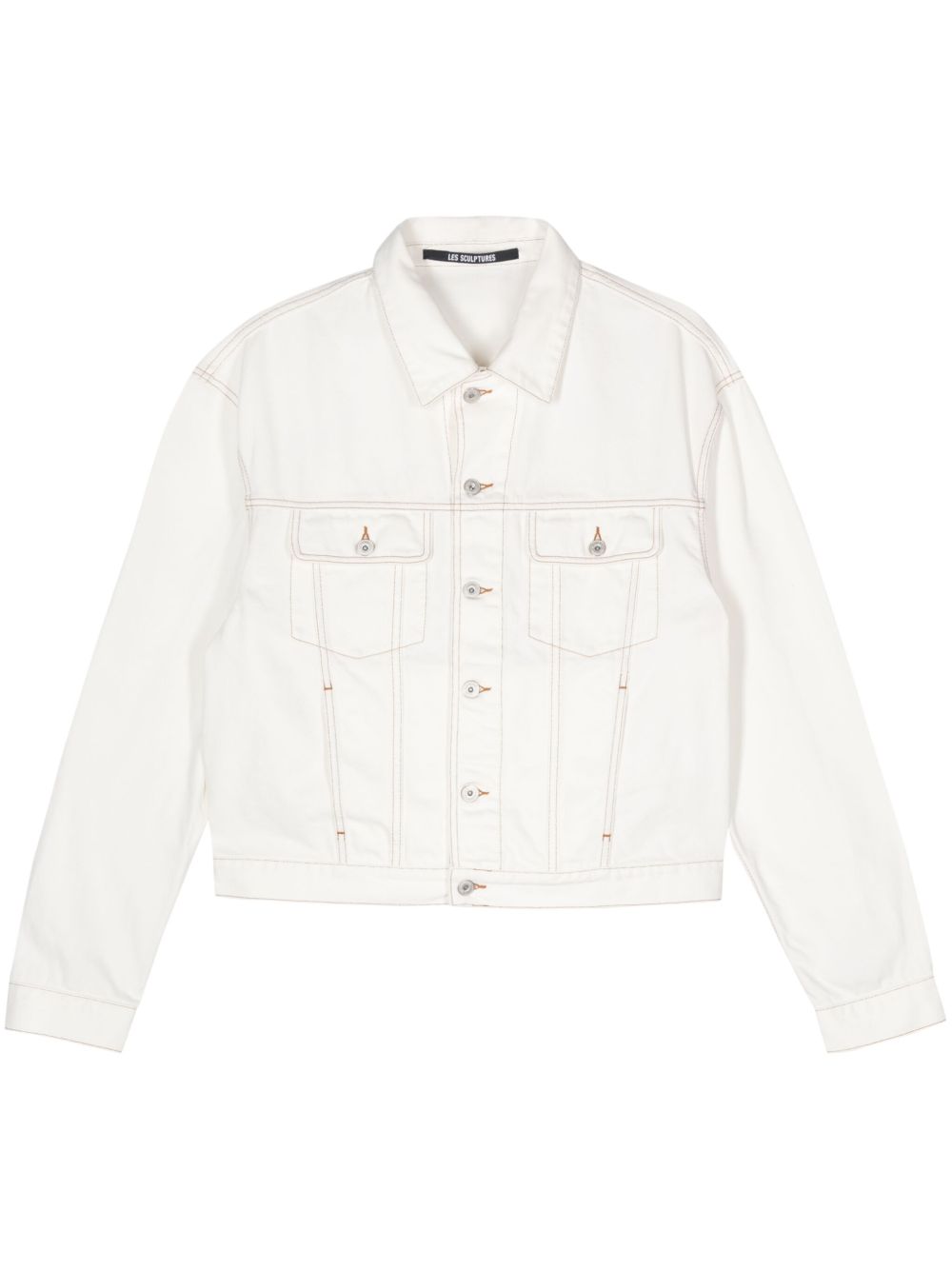 Jacquemus La Veste De-Nîmes 牛仔夹克 - 白色
