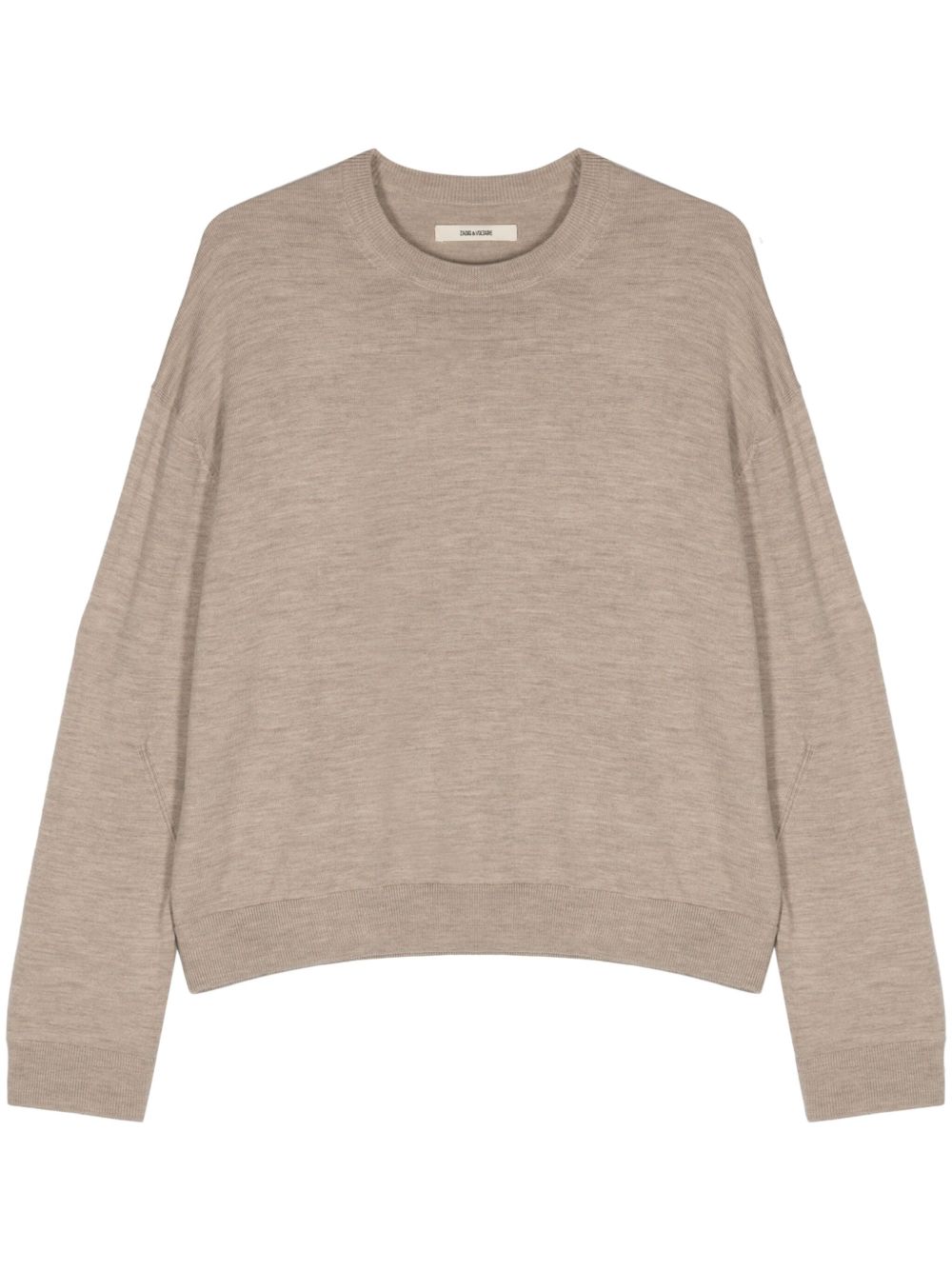 Zadig&Voltaire Marco We logo印花毛衣 - 中性色