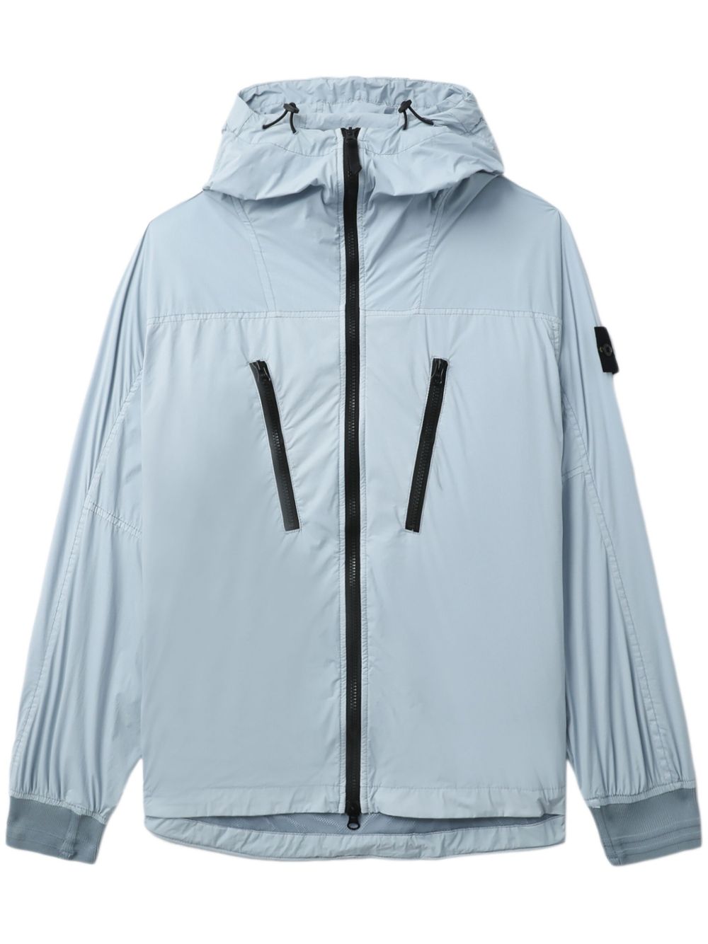 Stone Island Compass 徽章轻薄夹克 - 蓝色