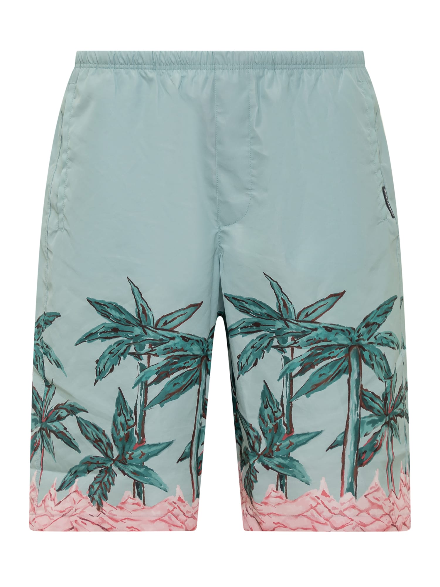 Palm Angels 棕榈天使 PALM ROW 男士长款泳裤