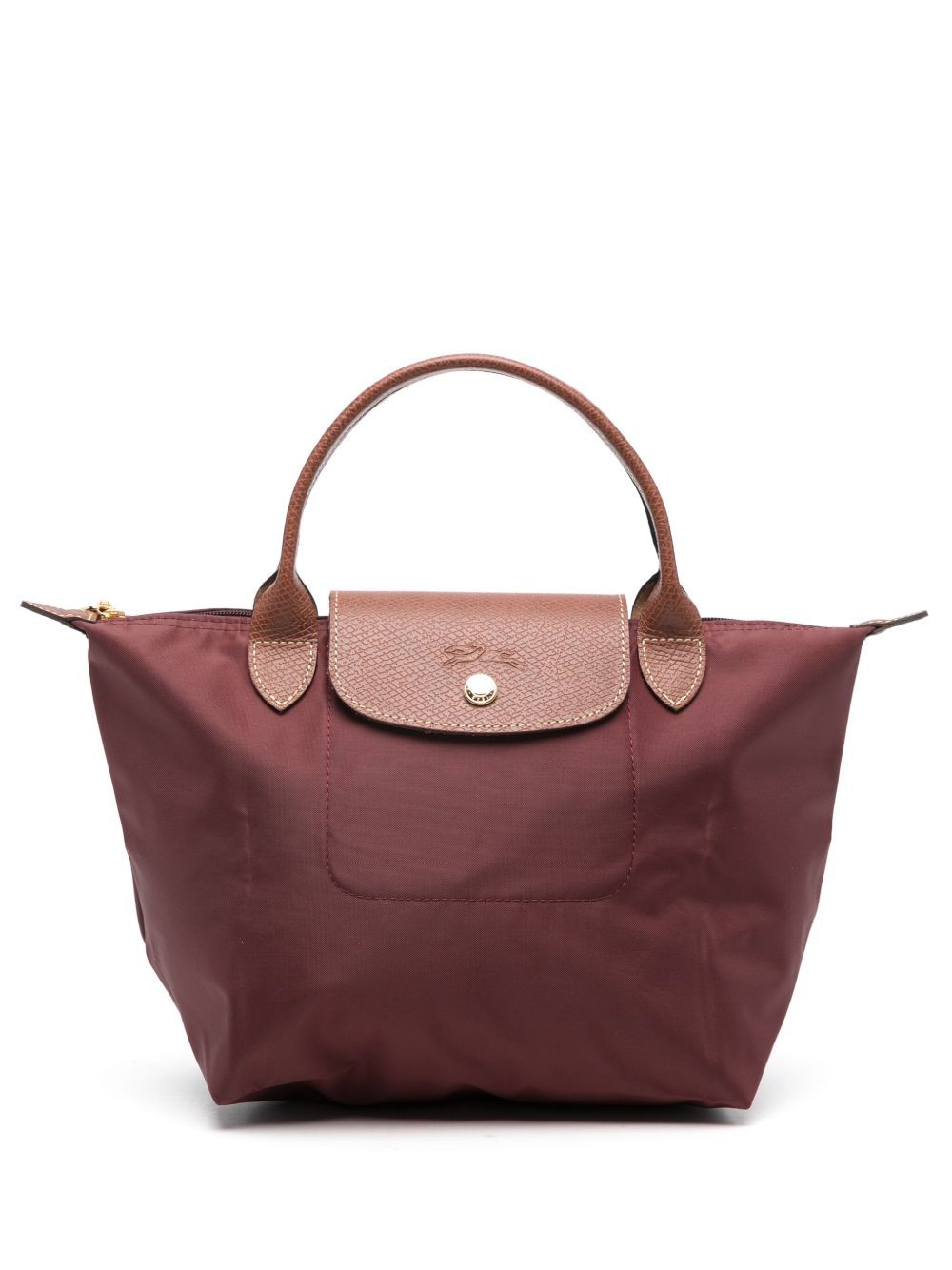 Longchamp Le Pliage Original 小号手提包 - 红色