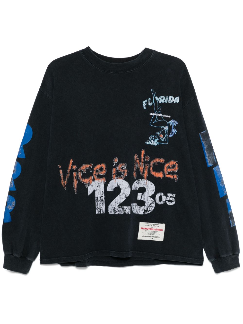 RRR123 Vice is Nice T恤 - 黑色