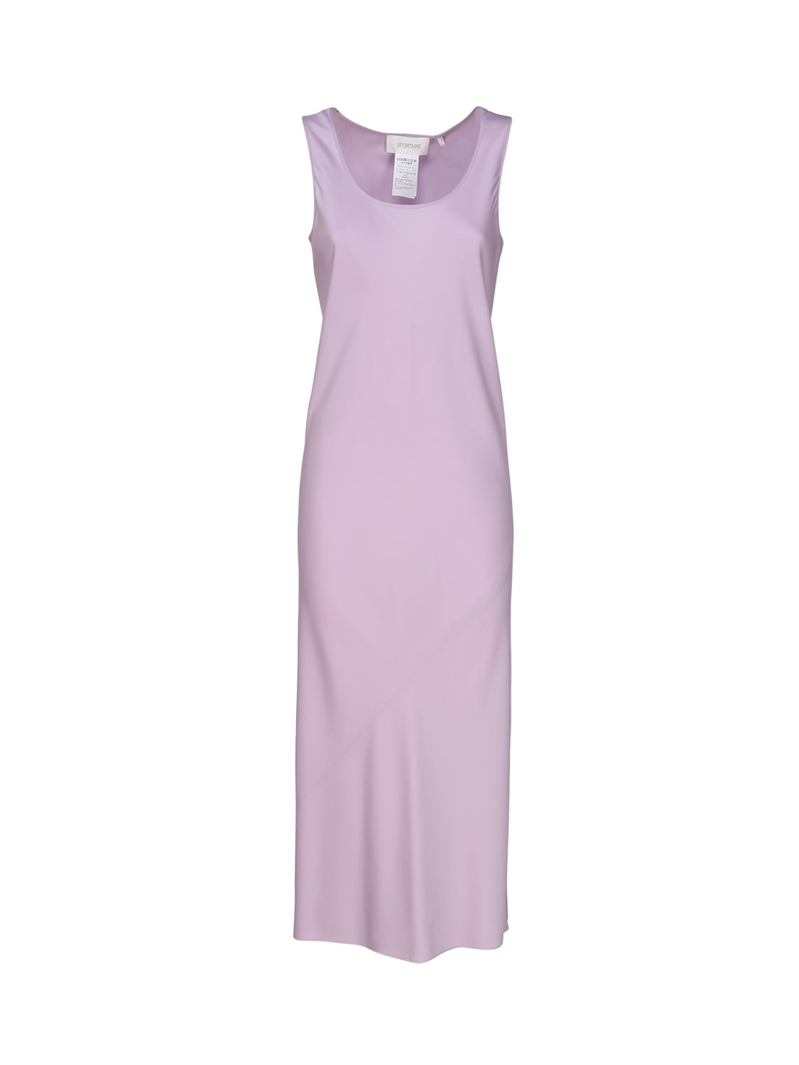 SportMax Sleeveless Dress In Stretch Silk
