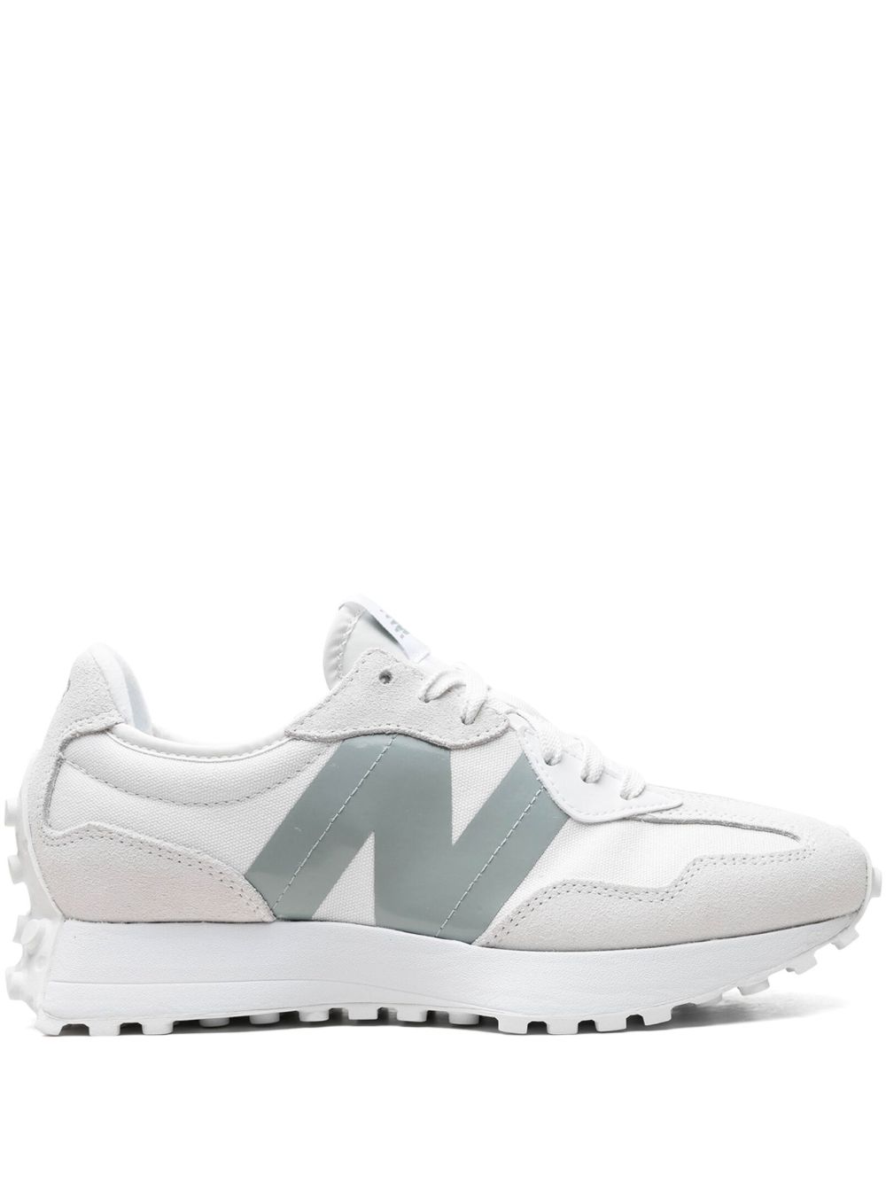 New Balance 327 Grey/Green 运动鞋 - 灰色