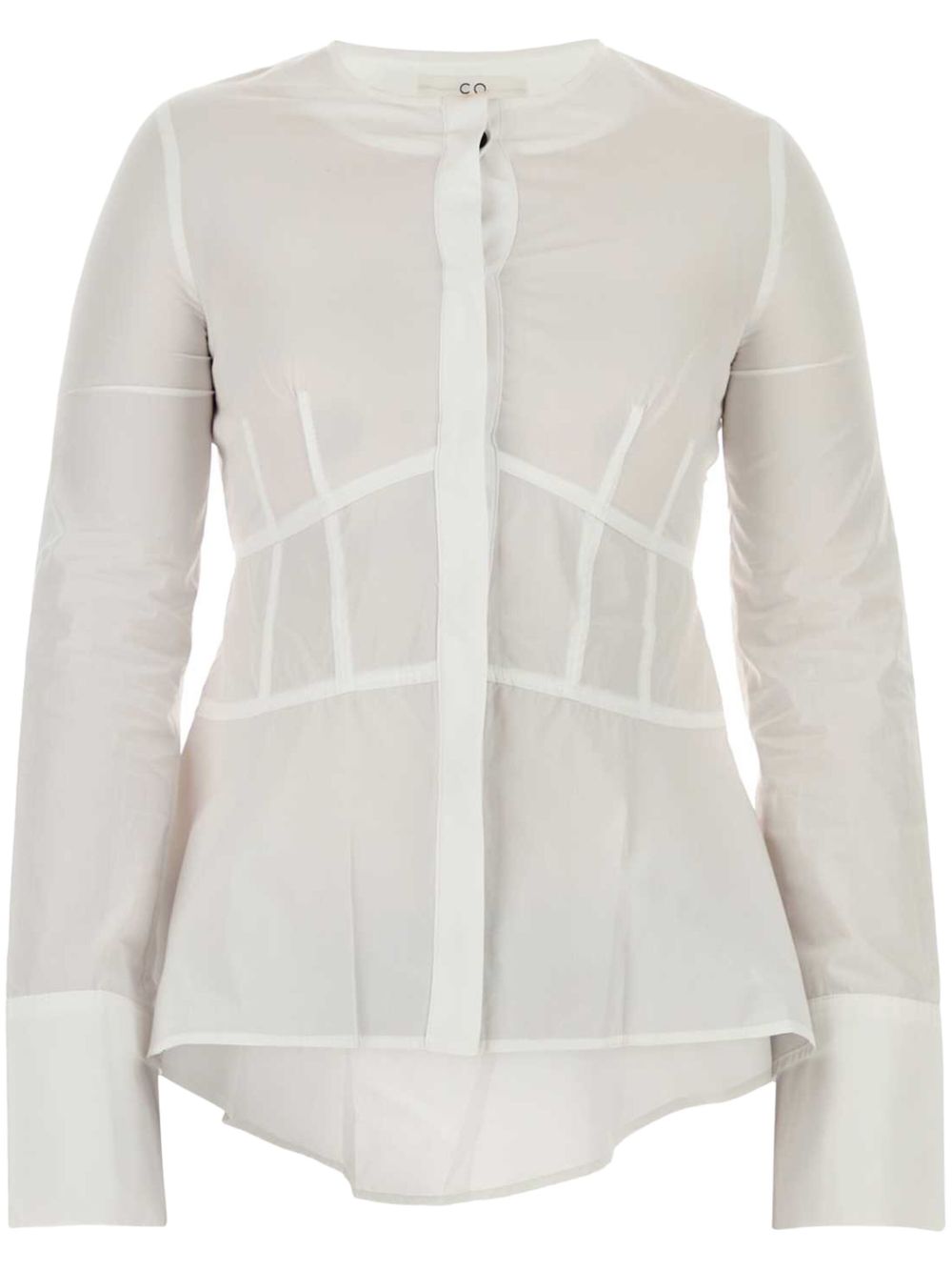 Co tiered top - 白色