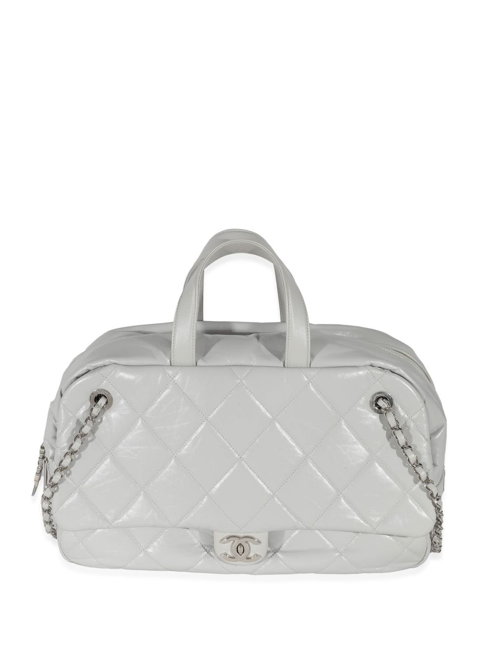 CHANEL Pre-Owned 2019-2020 Express 保龄球包（2019-2020年典藏款） - 白色