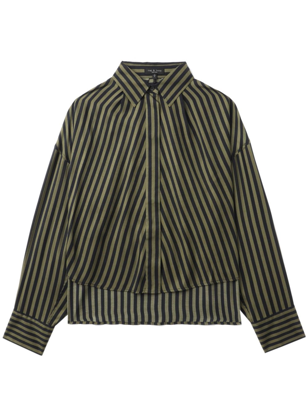 rag & bone Martha 衬衫 - 绿色