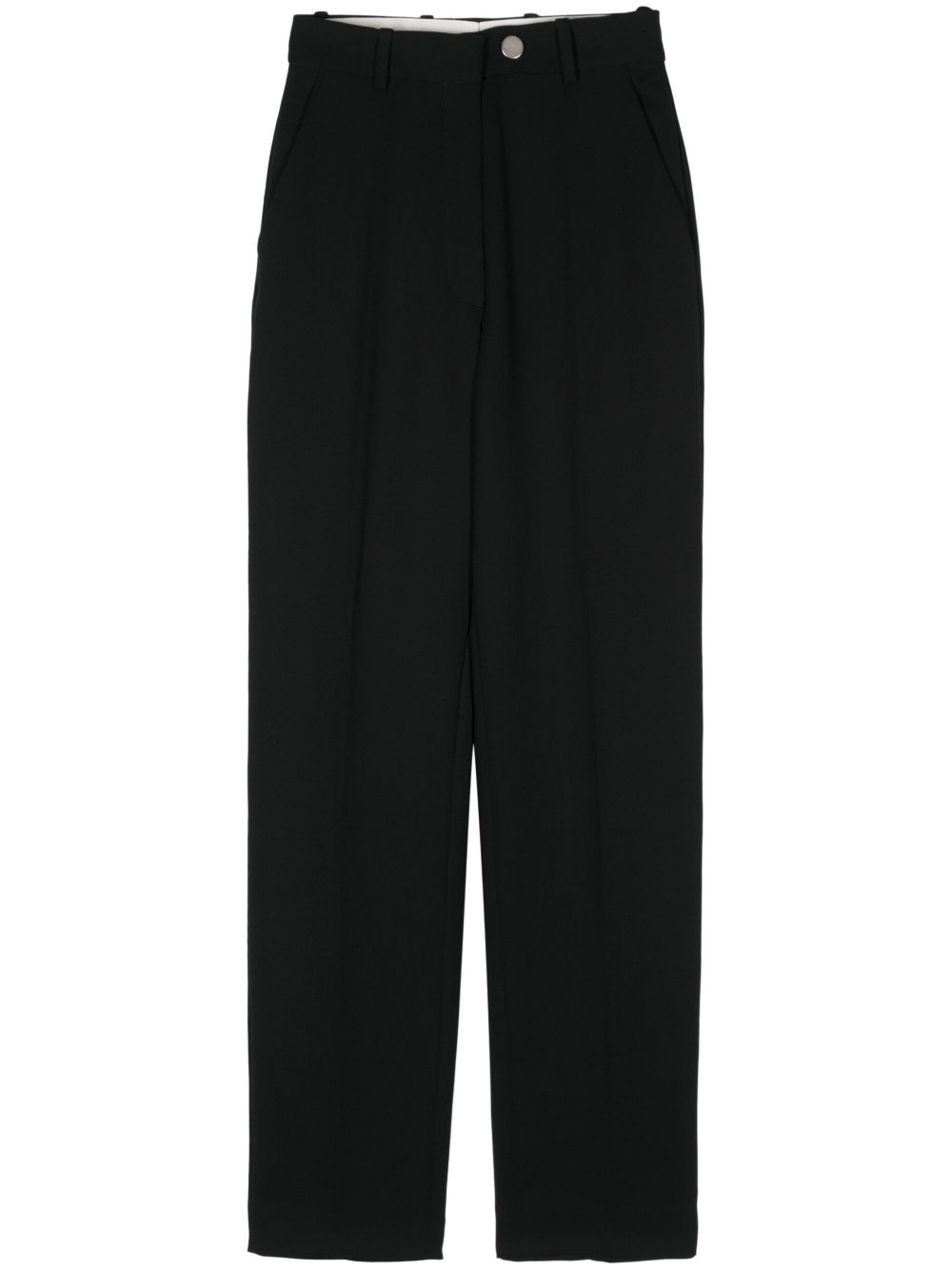 Viktor & Rolf pressed-crease trousers - 黑色