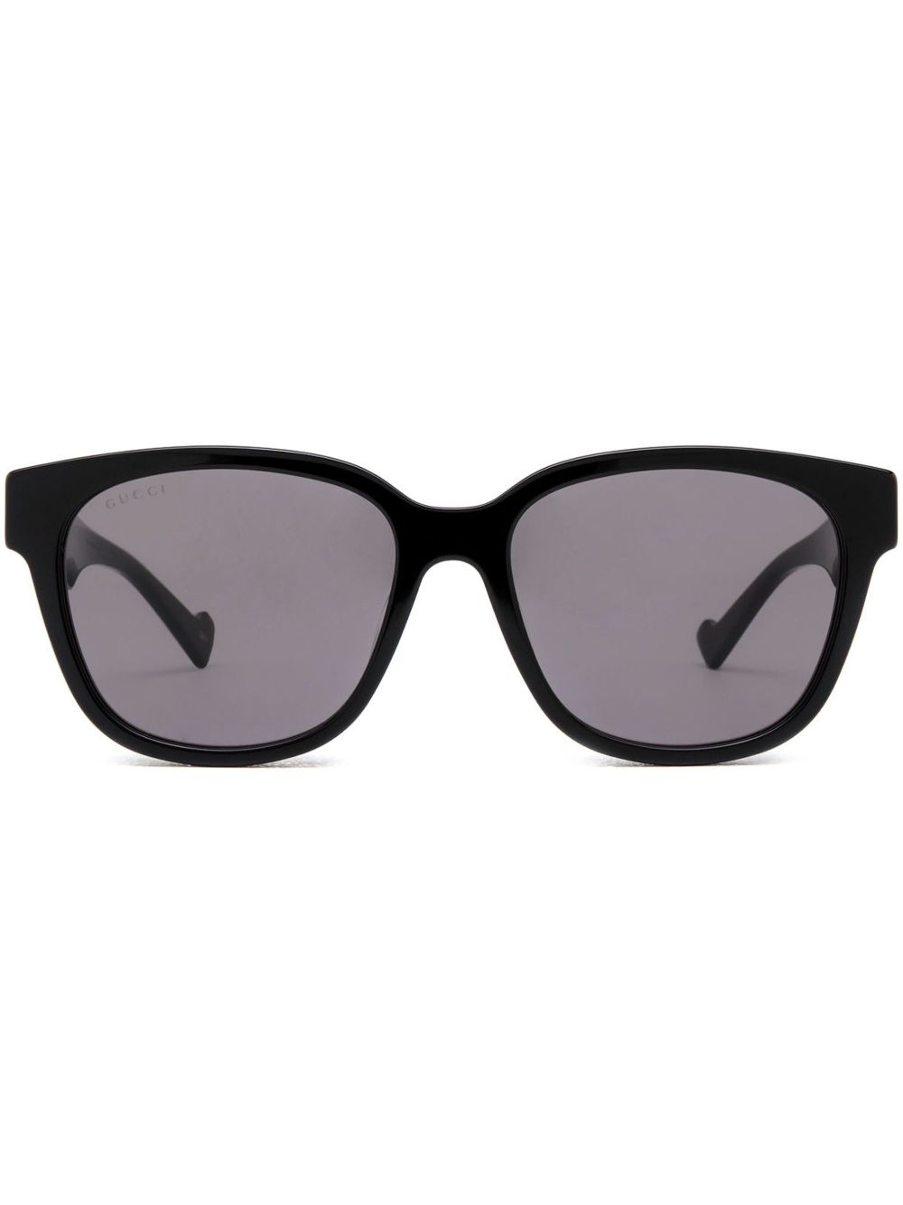 Gucci Eyewear 方框太阳眼镜 - 黑色