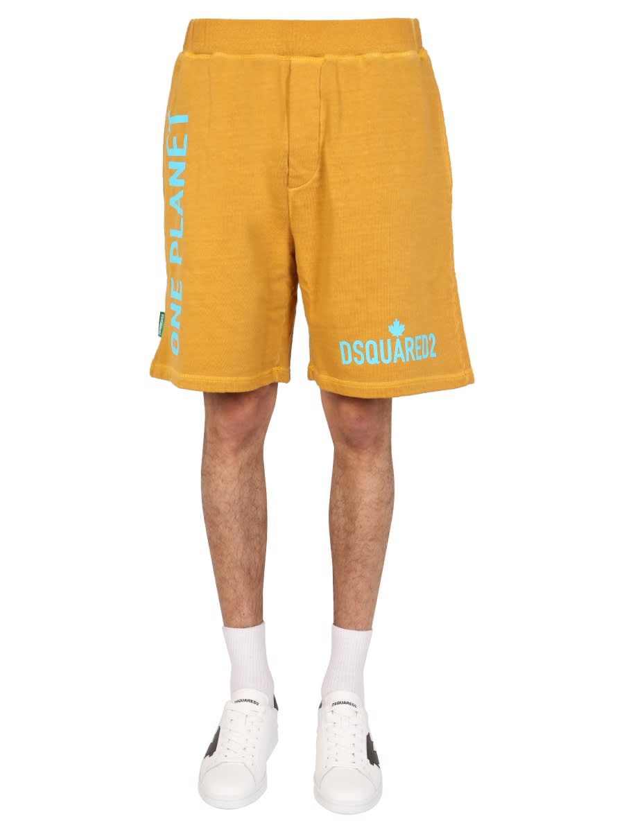 Dsquared2 one Life One Planet Bermuda Shorts