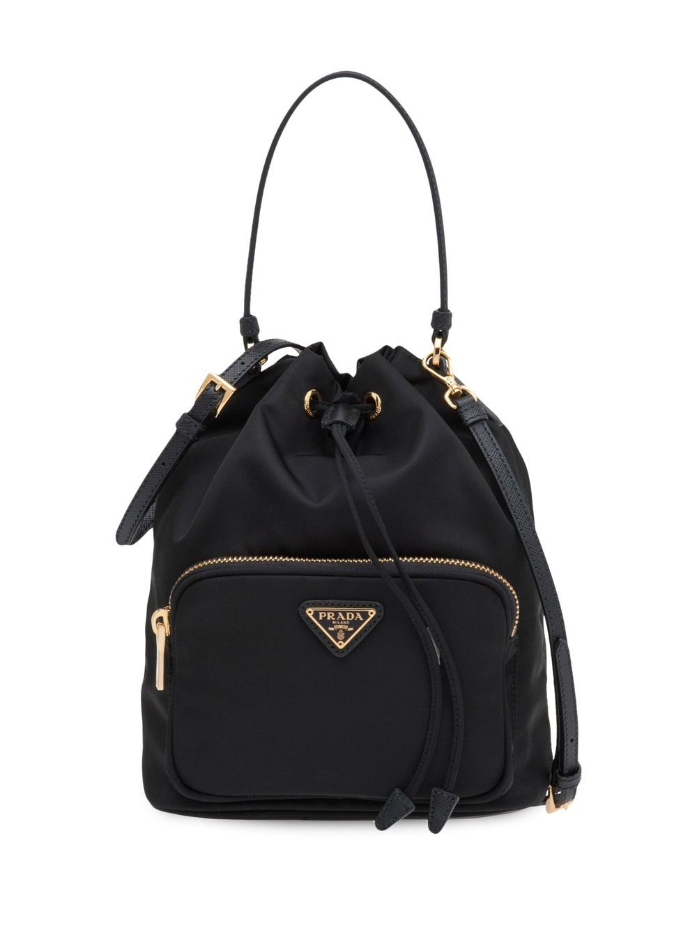Prada 普拉达 Re-Nylon 水桶包 - 黑色