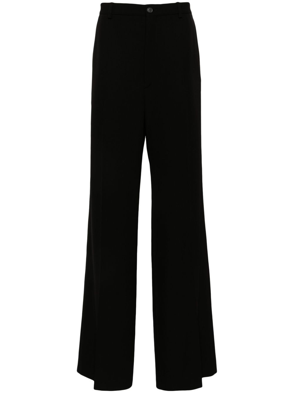 Balenciaga 羊毛长裤 - 黑色