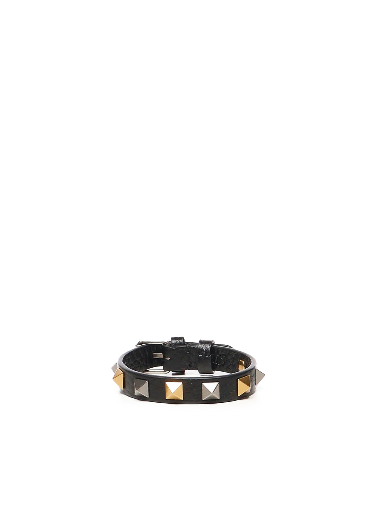 Valentino Garavani Rockstud 小牛皮手镯