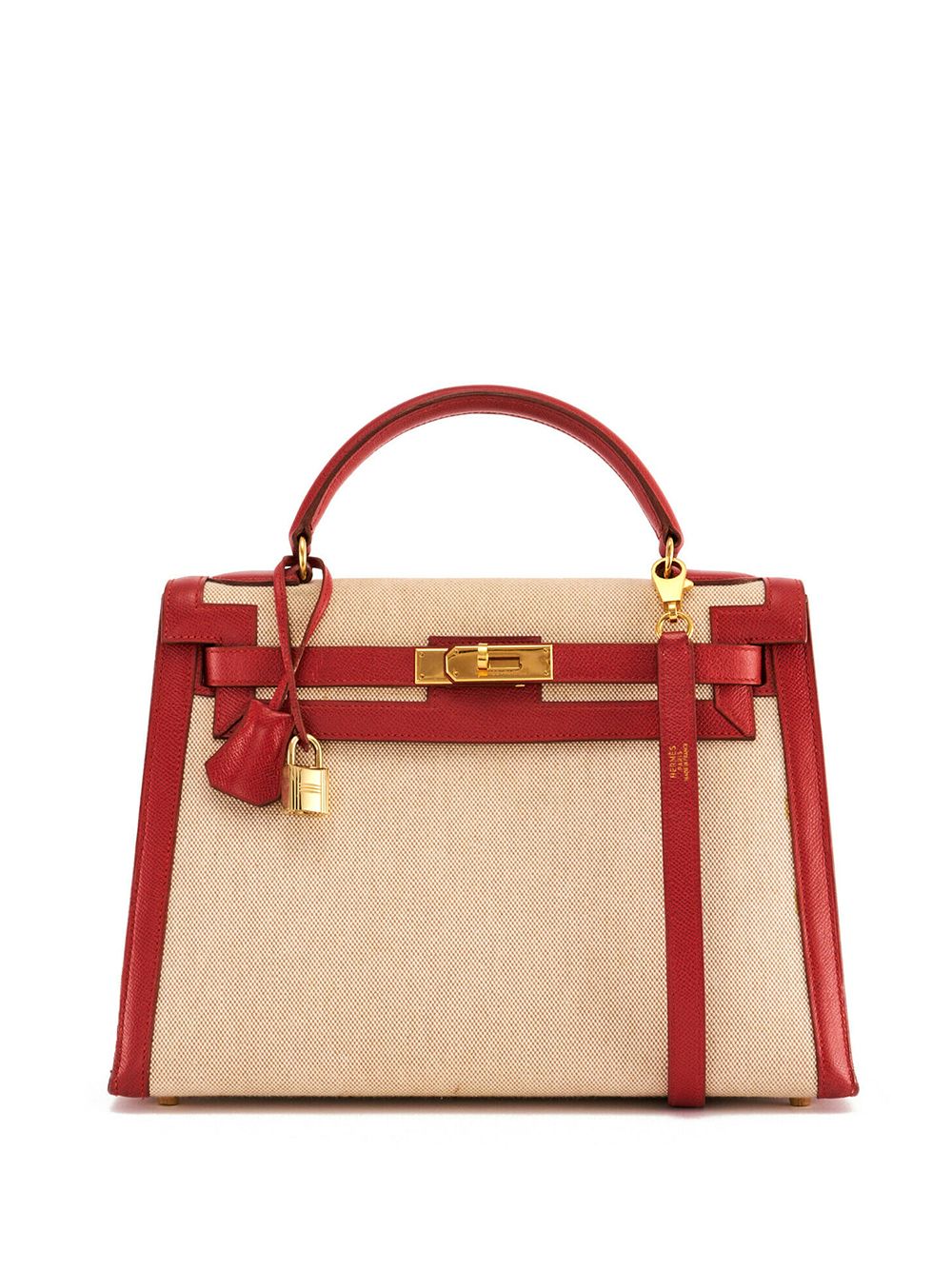 Hermès Pre-Owned Kelly 32 手提包（典藏款） - 中性色