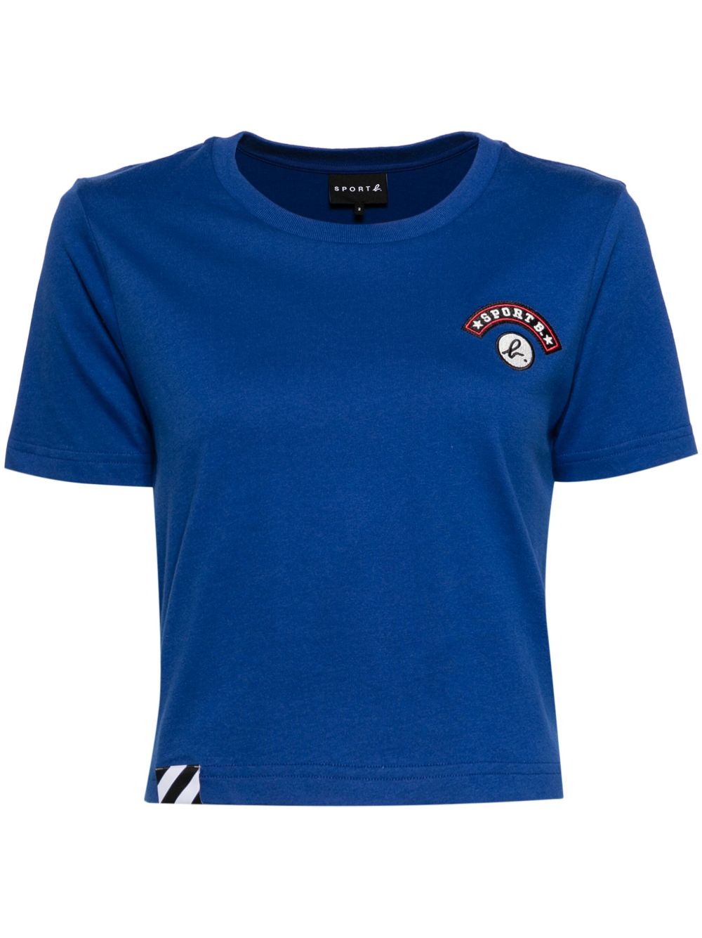 SPORT b. by agnès b. Authentic Arch logo T恤 - 蓝色