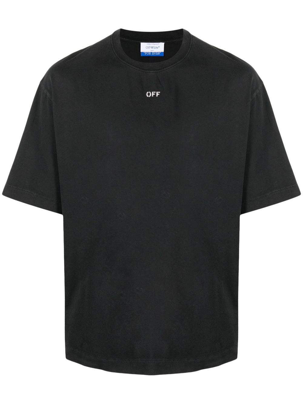 Off-White S.Matthew Skate logo印花T恤 - 黑色