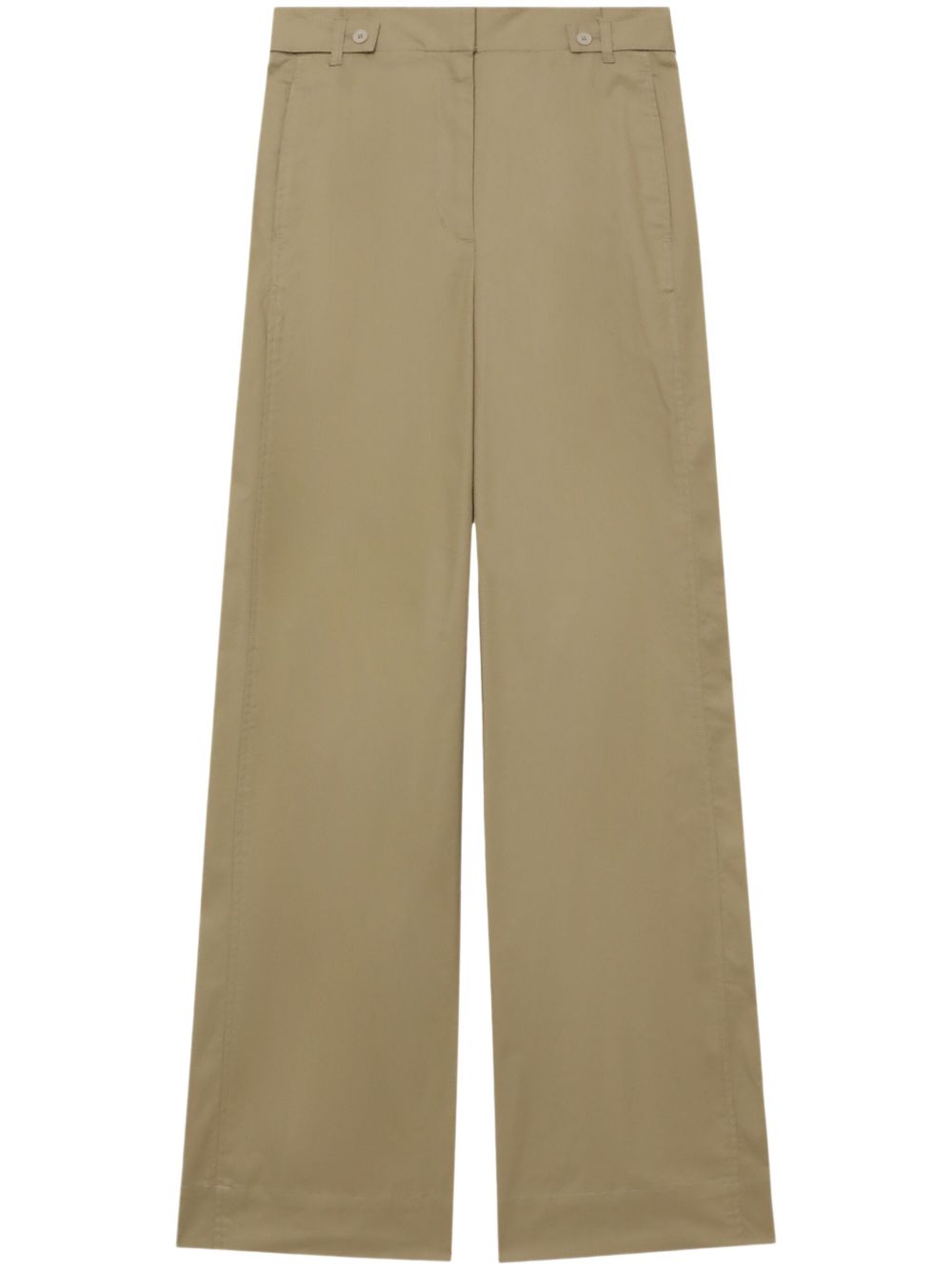 3.1 Phillip Lim 腰带袢直筒裤 - 中性色