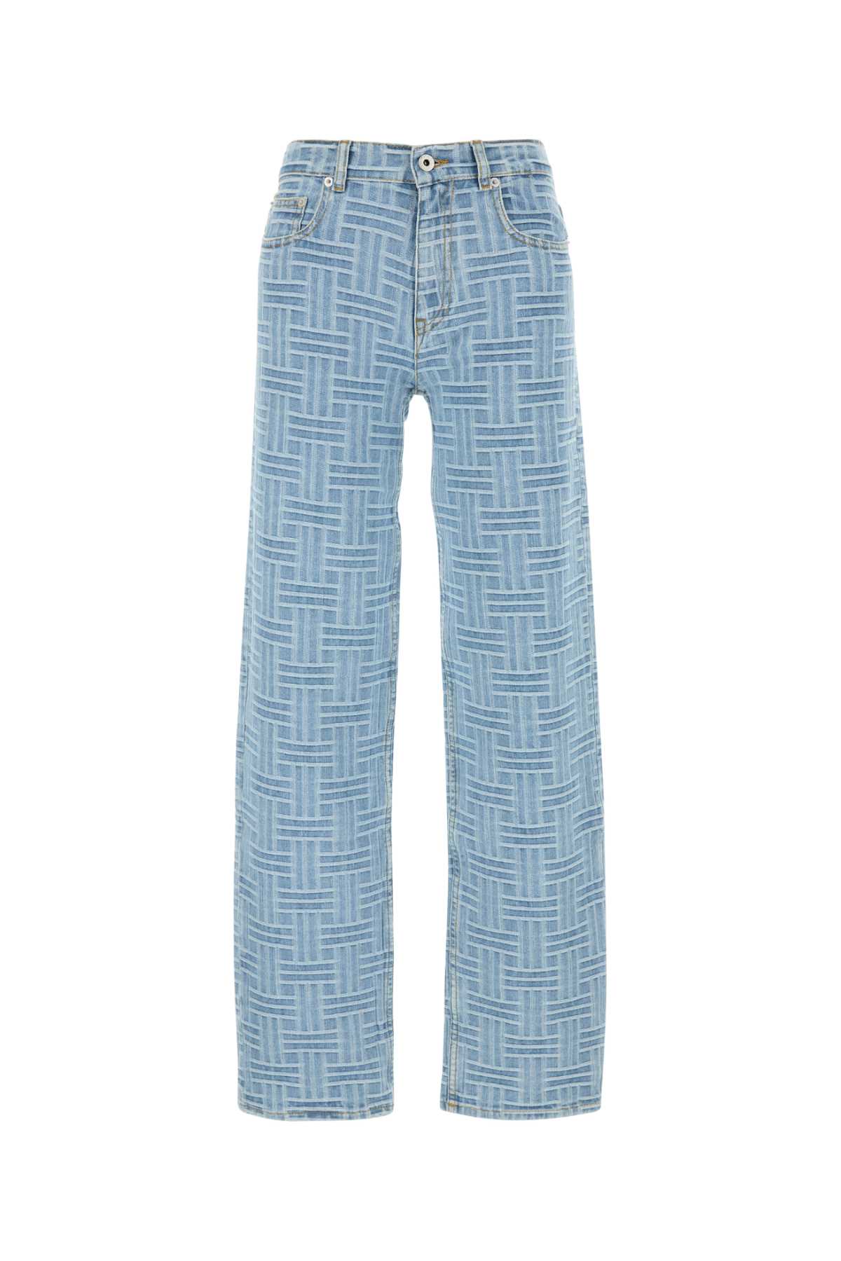 Kenzo Embroidered Denim Jeans