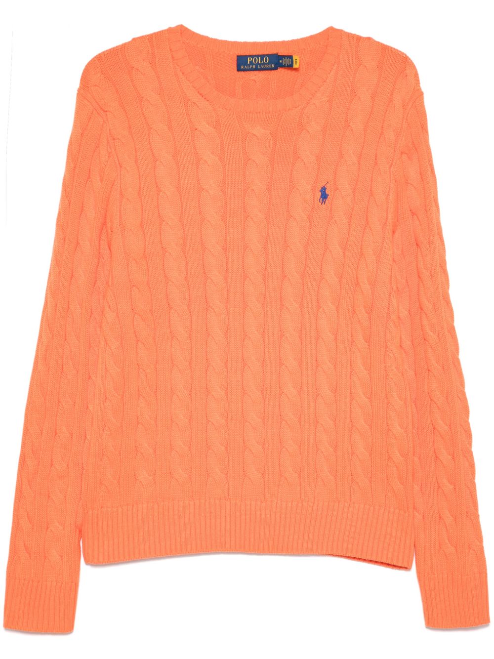 Polo Ralph Lauren Polo Pony 刺绣毛衣 - 橘色