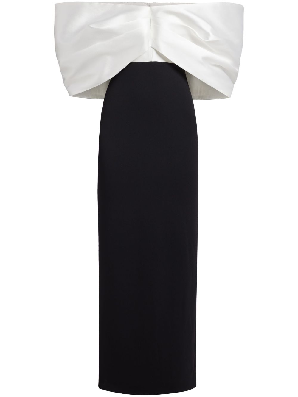 Solace London Filippa 露肩礼服 - 黑色