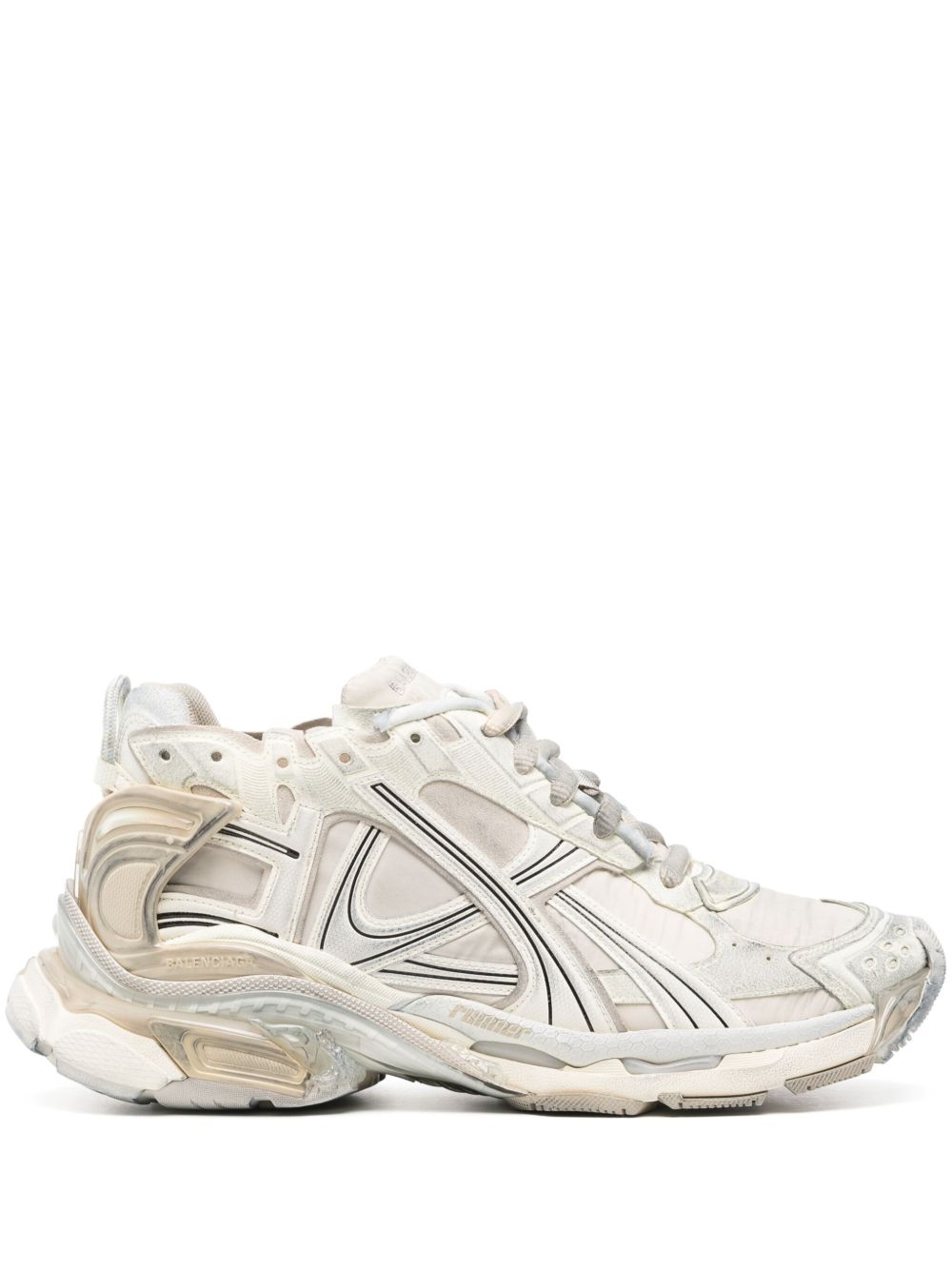 Balenciaga Runner 仿旧运动鞋 - 中性色