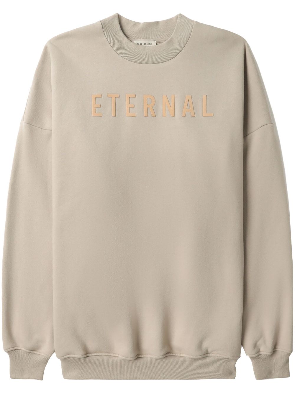 Fear Of God logo刺绣长袖棉衬衫 - 中性色