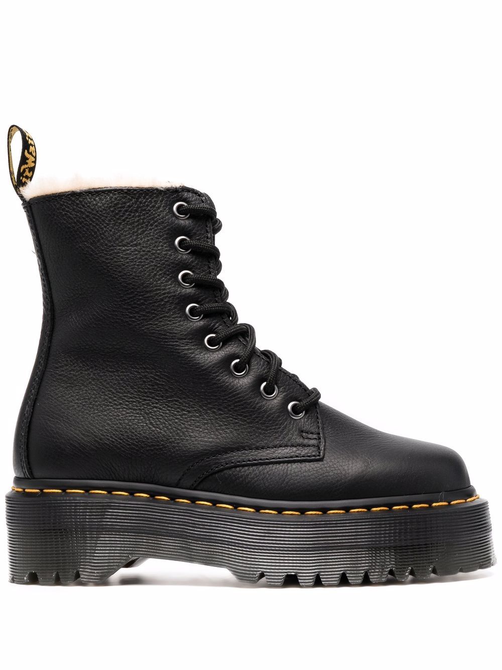 Dr. Martens Jadon 厚底工装靴 - 黑色