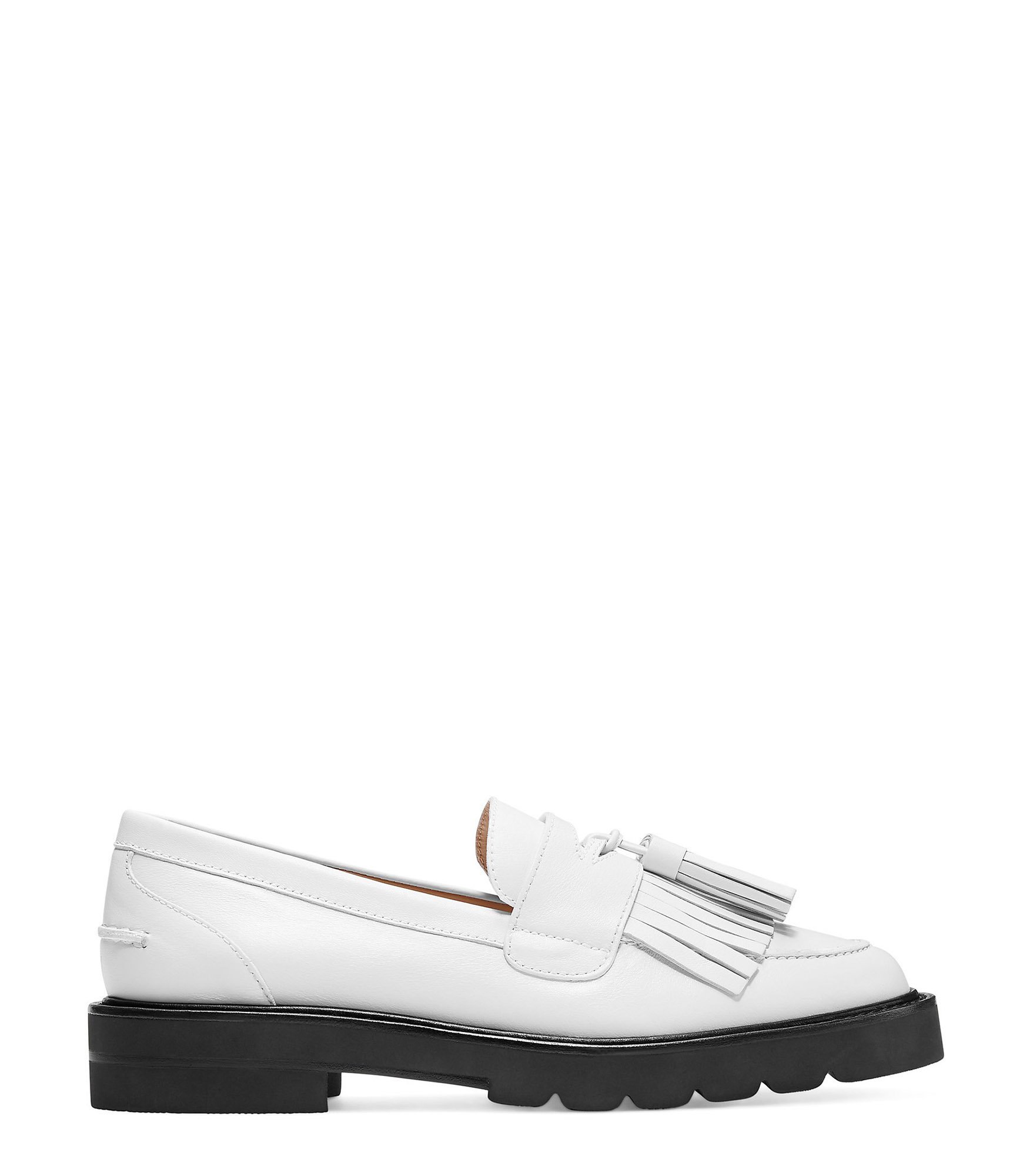 Stuart Weitzman Mila Lift - Woman Flats And Loafers White 39.5