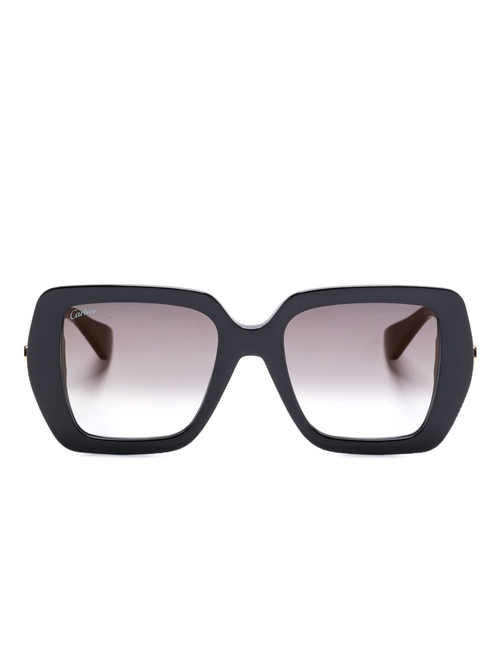 Cartier Eyewear C de Cartier 太阳眼镜 - 黑色