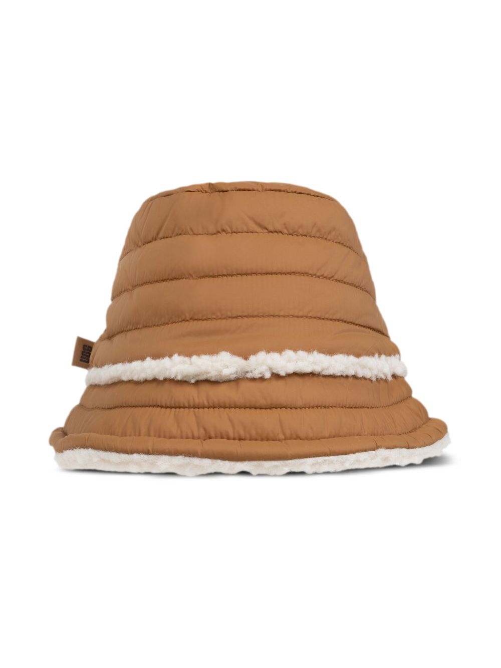 UGG Kids 双面渔夫帽 - 褐色