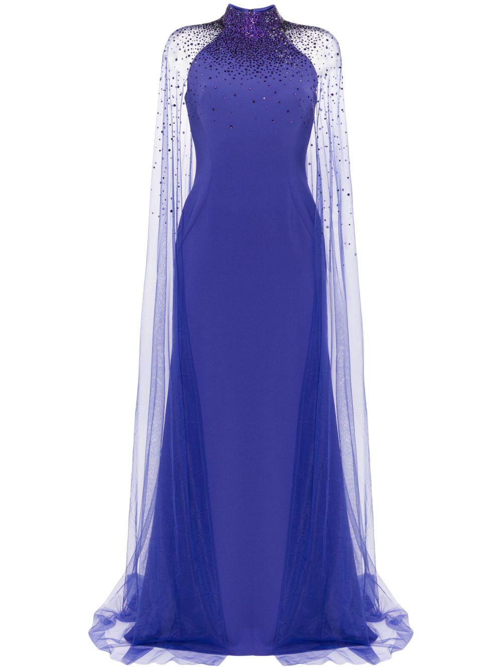 Jenny Packham Limelight 晶饰礼服 - 蓝色