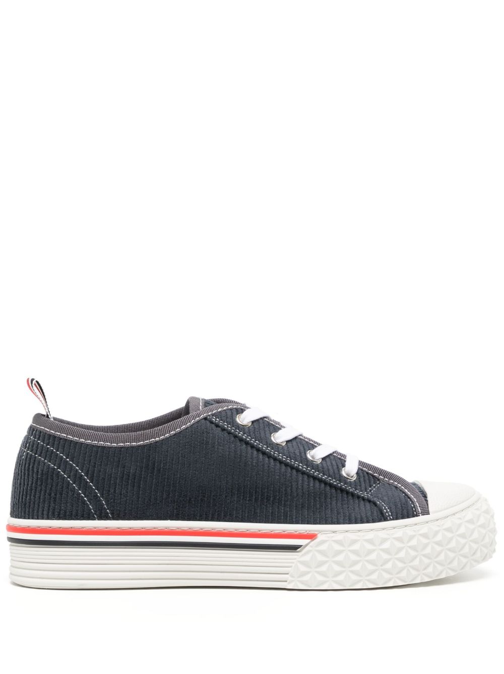 Thom Browne Tartan Tread Collegiate 运动鞋 - 蓝色