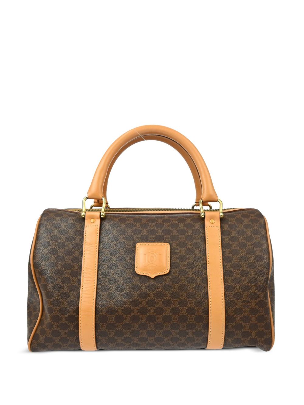 Céline Pre-Owned Macadam 手提包（1990-2000年代典藏款） - 褐色