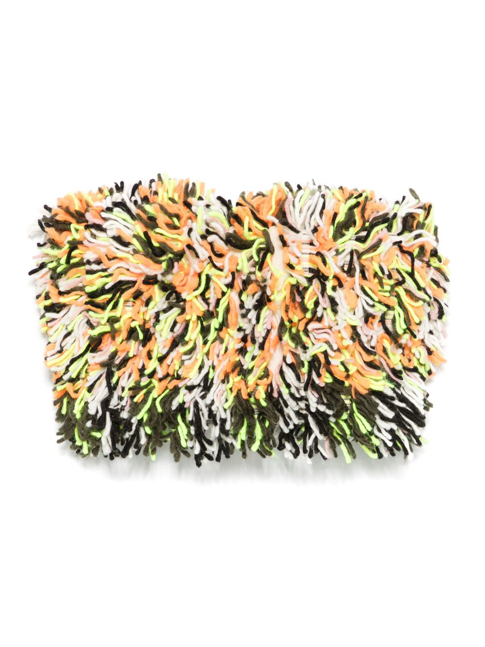 Walter Van Beirendonck 流苏装饰领 - 黄色
