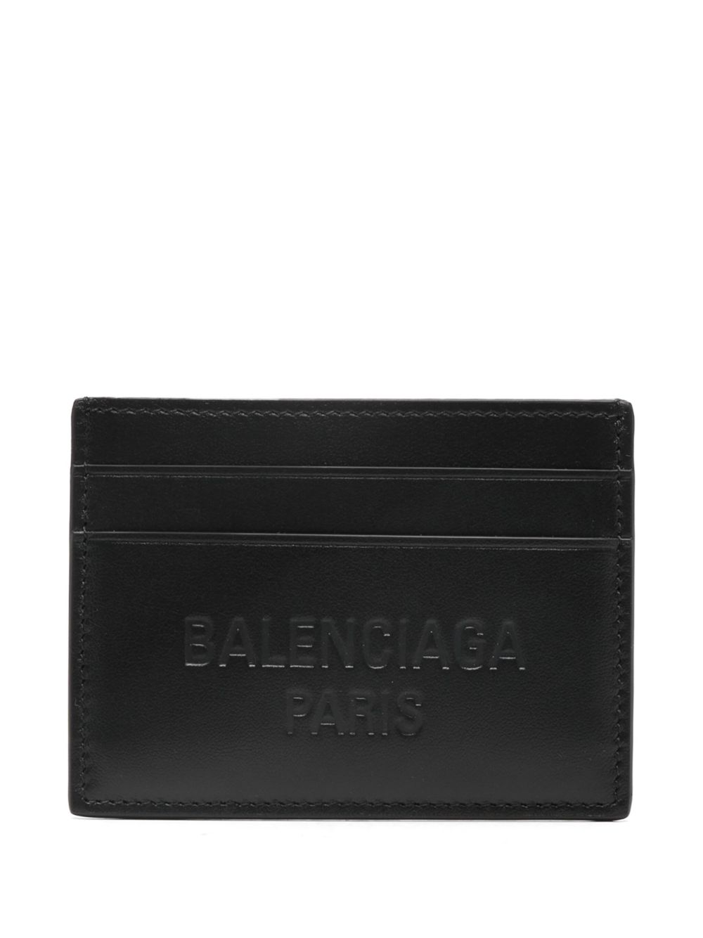 Balenciaga Duty Free 皮质卡夹 - 黑色